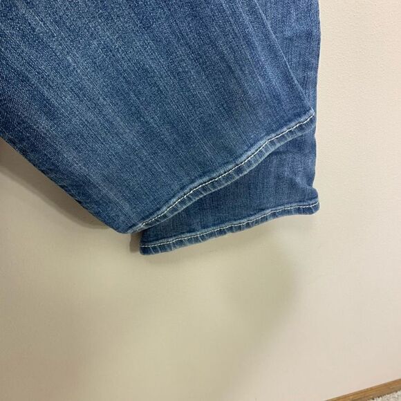 Miss Me 29 bootcut cross and fleur de lis bling jeans denim (J1) - Picture 11 of 14